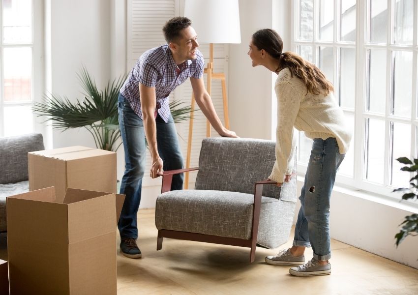 tenants moving in