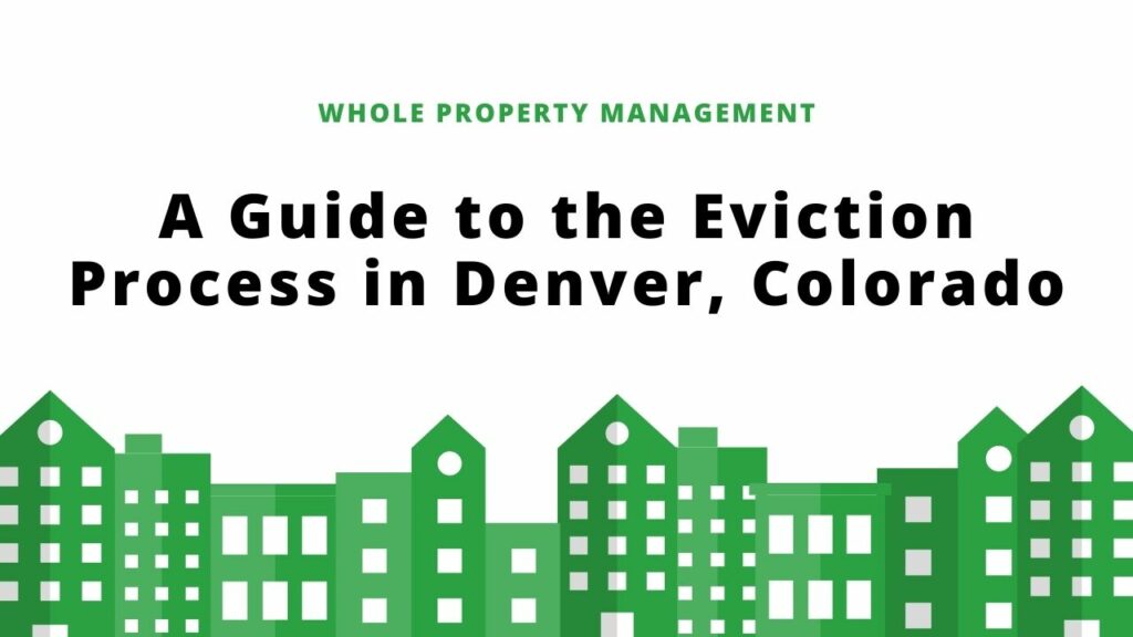 evicting a tenant denver