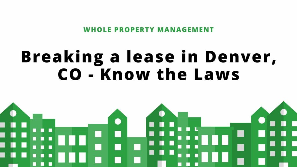 breaking a lease