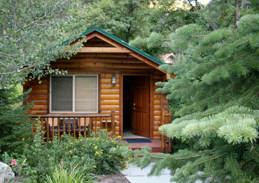 wooden-cabin-with-trees
