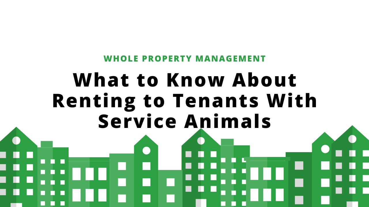What to Know About Renting to Tenants With Service Animals